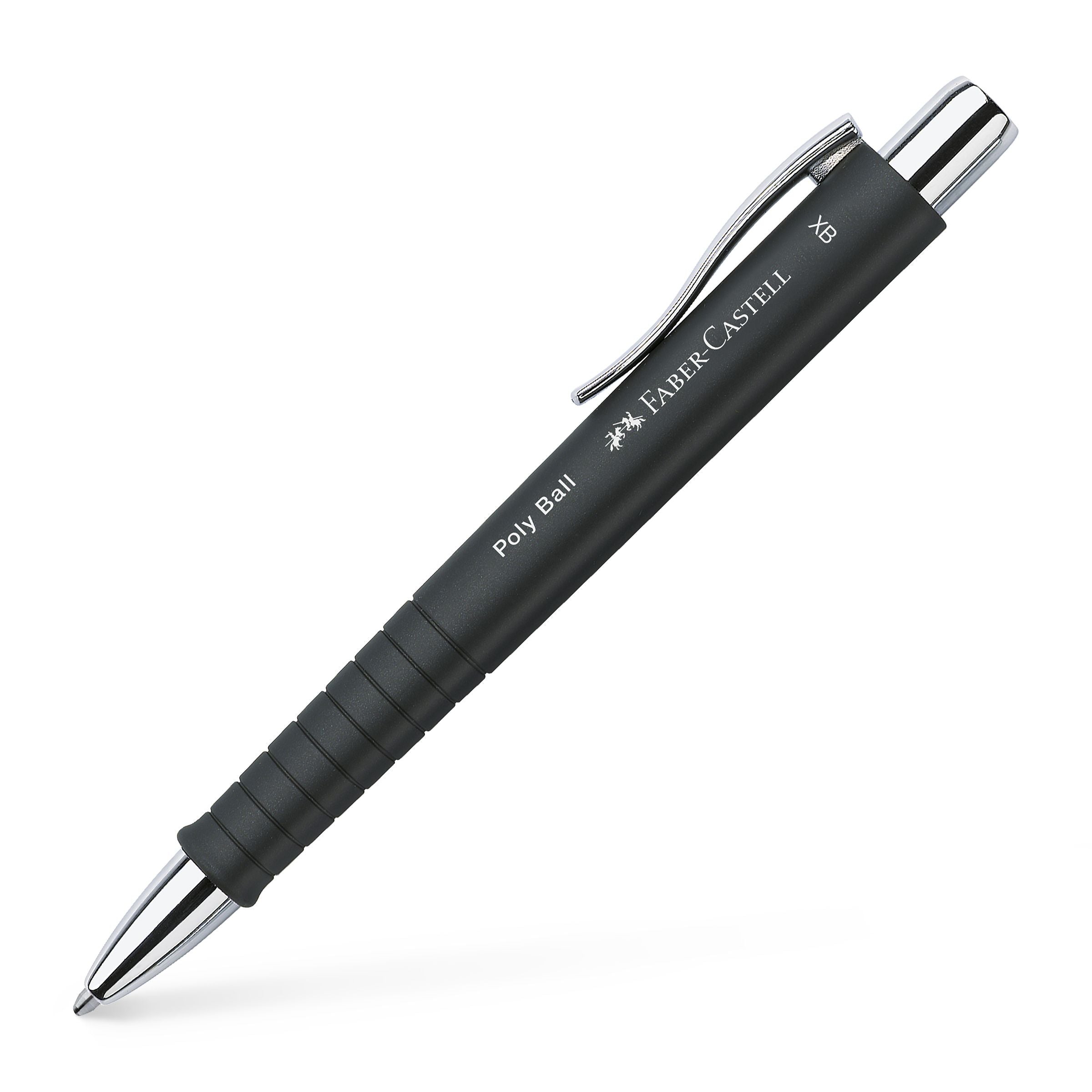 PIX CU MECANISM SI GRIP NEGRU POLY BALL XB 2020 FABER-CASTELL PIX CU MECANISM SI GRIP NEGRU POLY BALL XB 2020 FABER-CASTELL